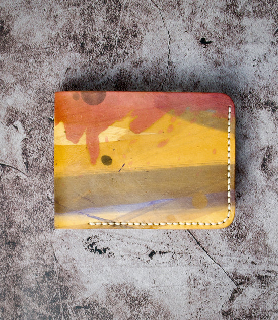 Canvas Chaos – Klassische faltbare Geldbörse