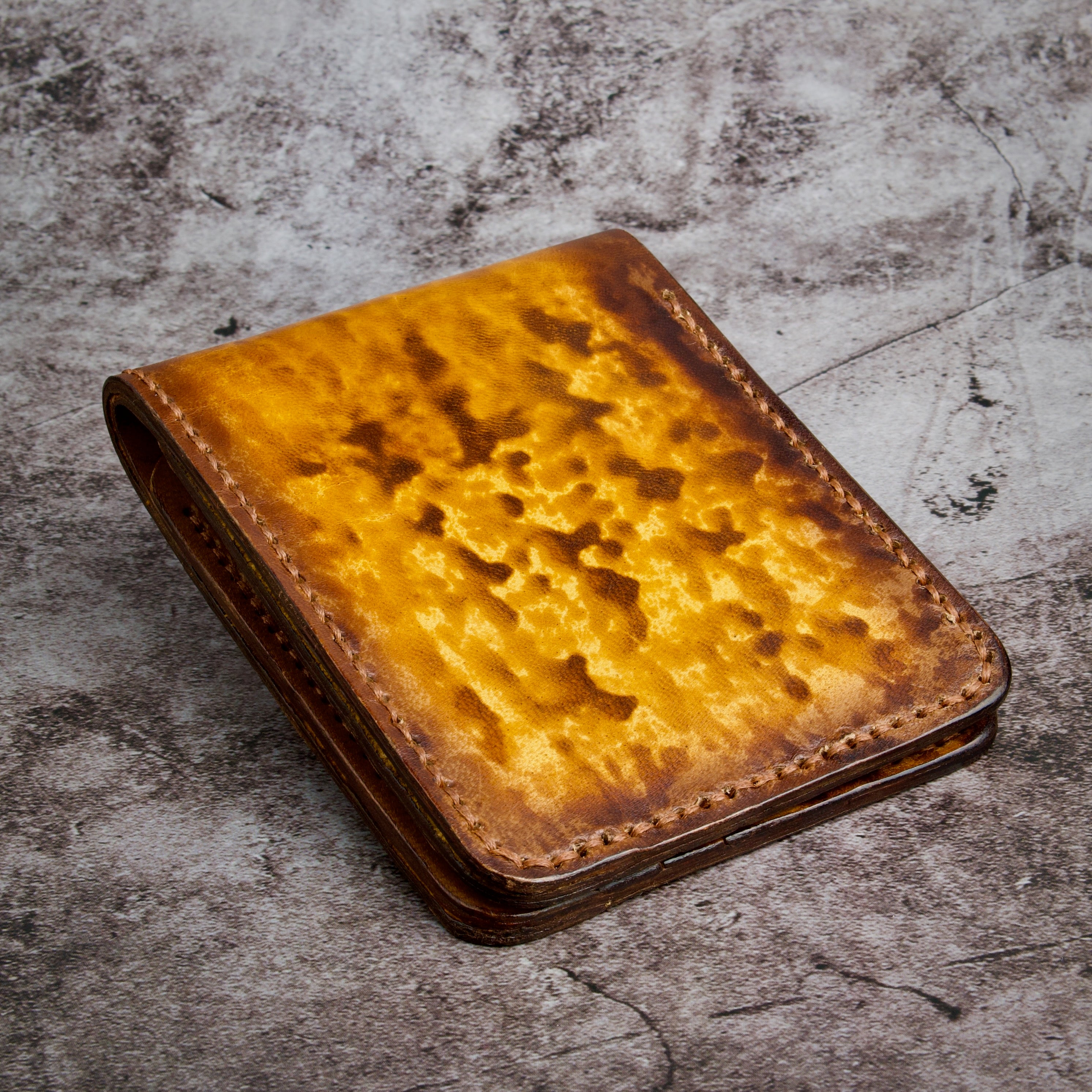 Canvas Flame – Klassieke dubbele portemonnee 