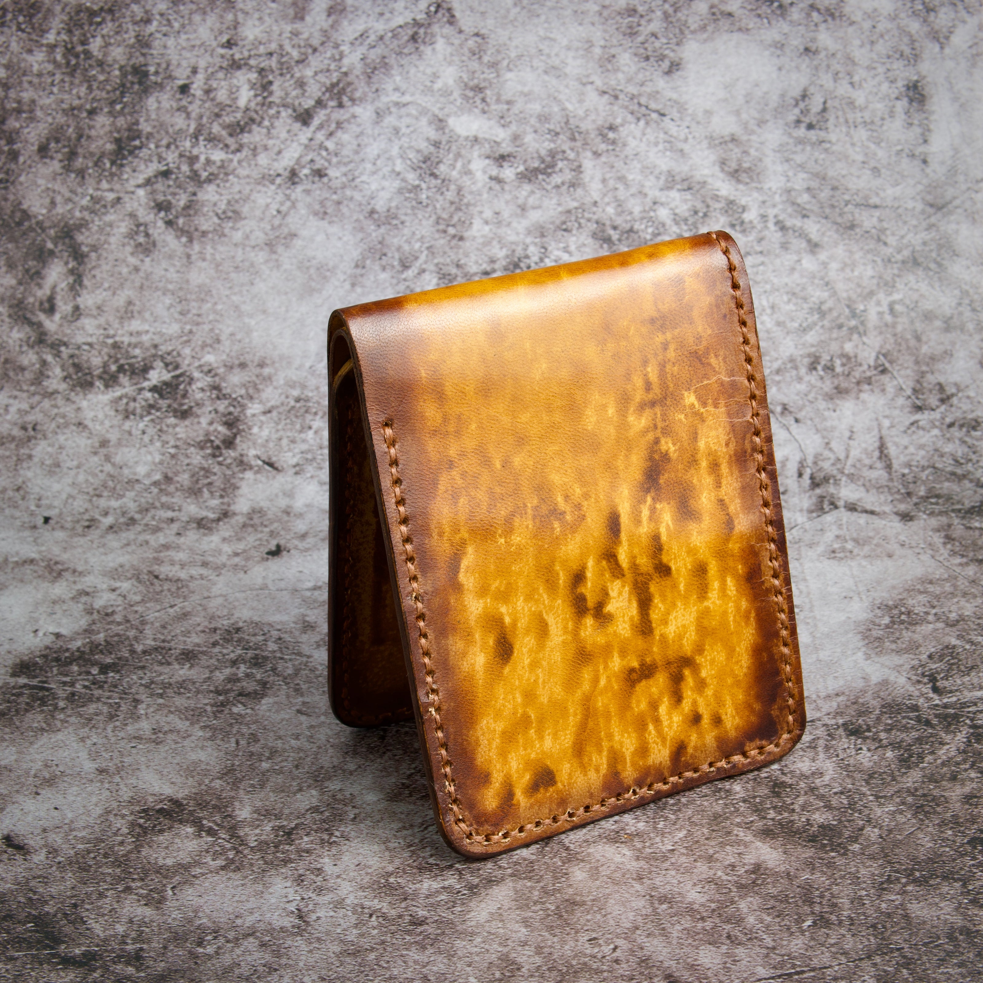 Canvas Flame – Klassieke dubbele portemonnee 