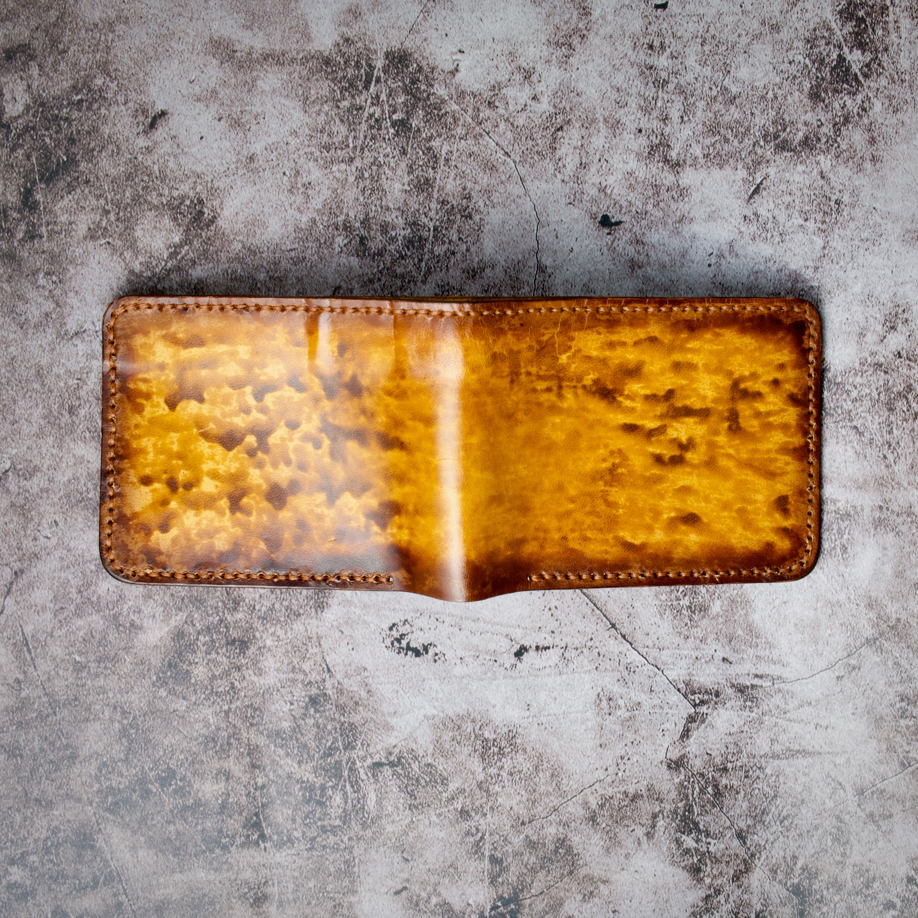 Canvas Flame – Klassieke dubbele portemonnee 