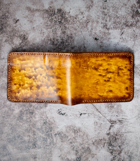 Canvas Flame – Klassische faltbare Geldbörse
