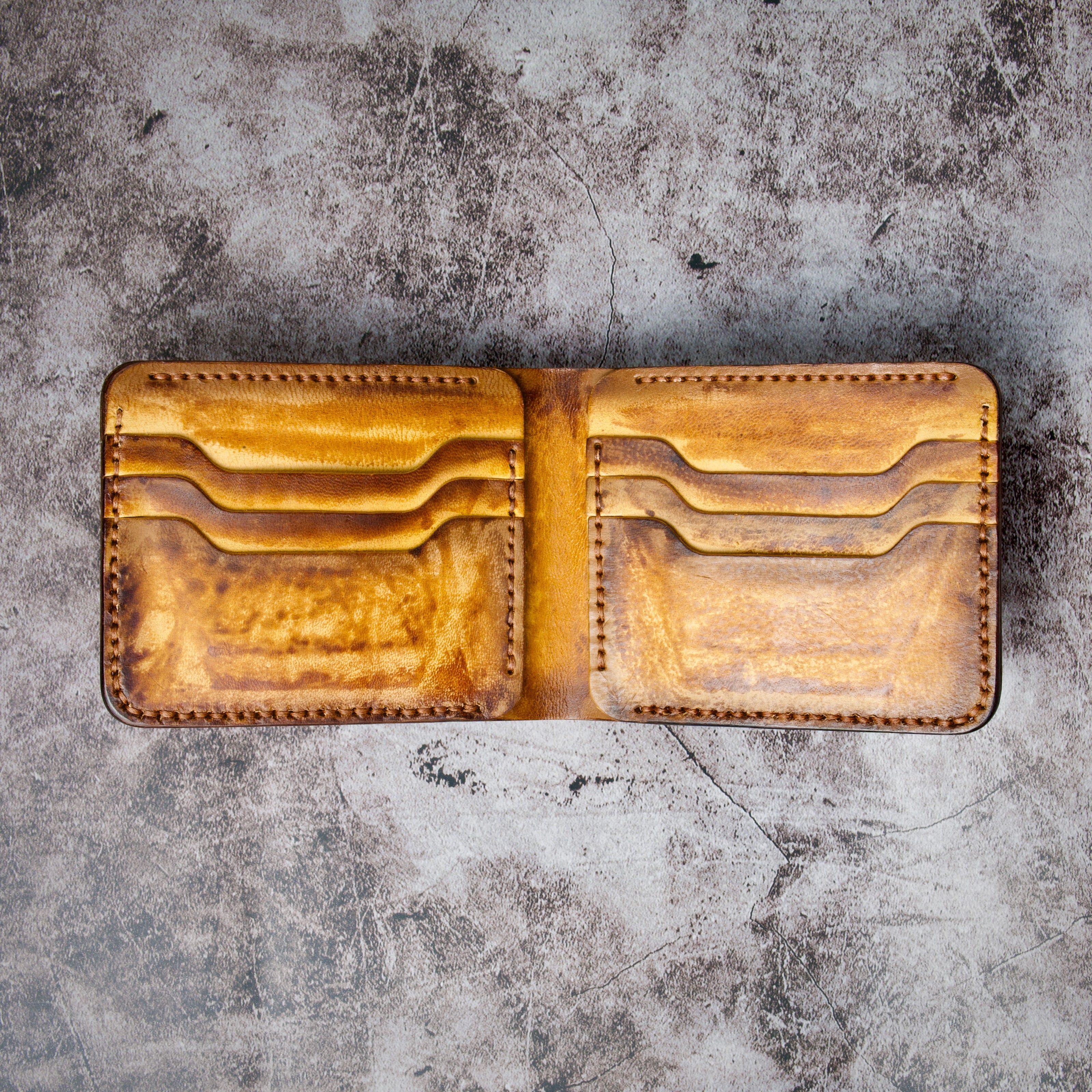 Canvas Flame – Klassieke dubbele portemonnee 