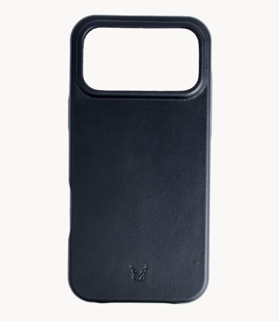 Markore Himalayan Midnight iPhone case with branding on a white background