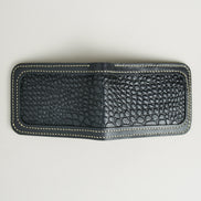 Croc-Embossed Classic Bifold Wallet | Indus Sultan