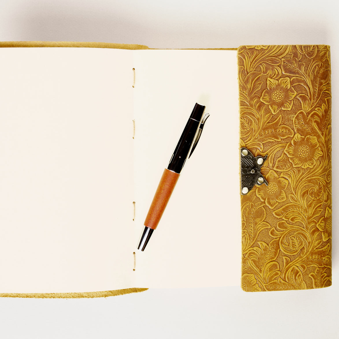 Vintage-Leder-Tagebuch, A5, 480 Seiten | Misra Daily