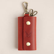 Leather Key Case with 6 Hooks | Altit Keep