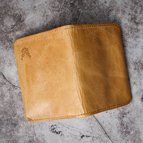 Markore Natural – RFID-Schutz, Minimalistischer Faltbarer Kartenhalter