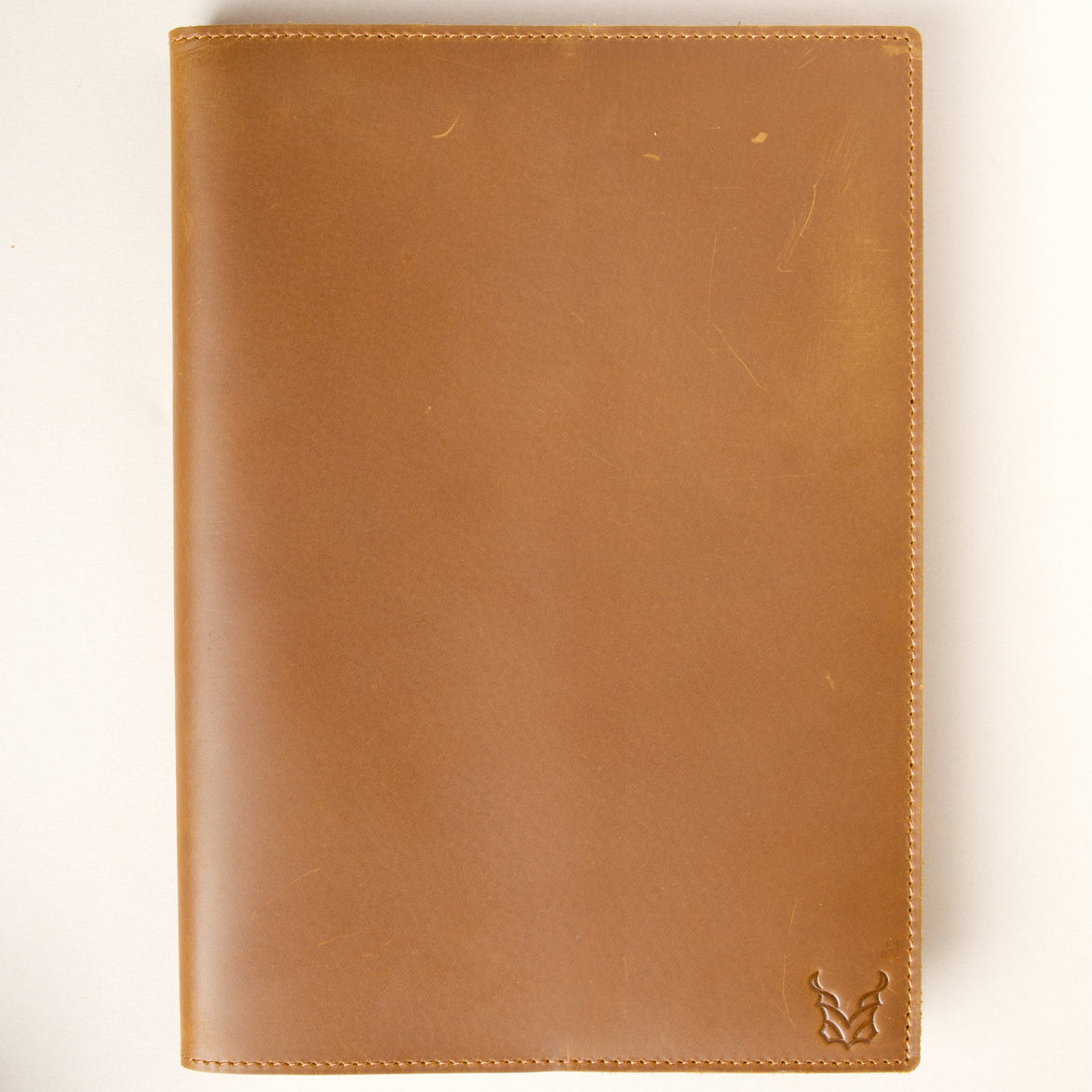 Nachfüllbares B5-Notizbuch aus Leder mit Stiftschlaufe | Burzil Jotter